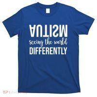 Autism Seeing The World Differently T-Shirt thumb 0