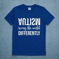 Autism Seeing The World Differently T-Shirt thumb 5