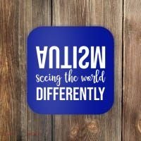Autism Seeing The World Differently Coaster thumb 0
