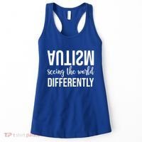 Autism Seeing The World Differently Women's Tank Top thumb 0