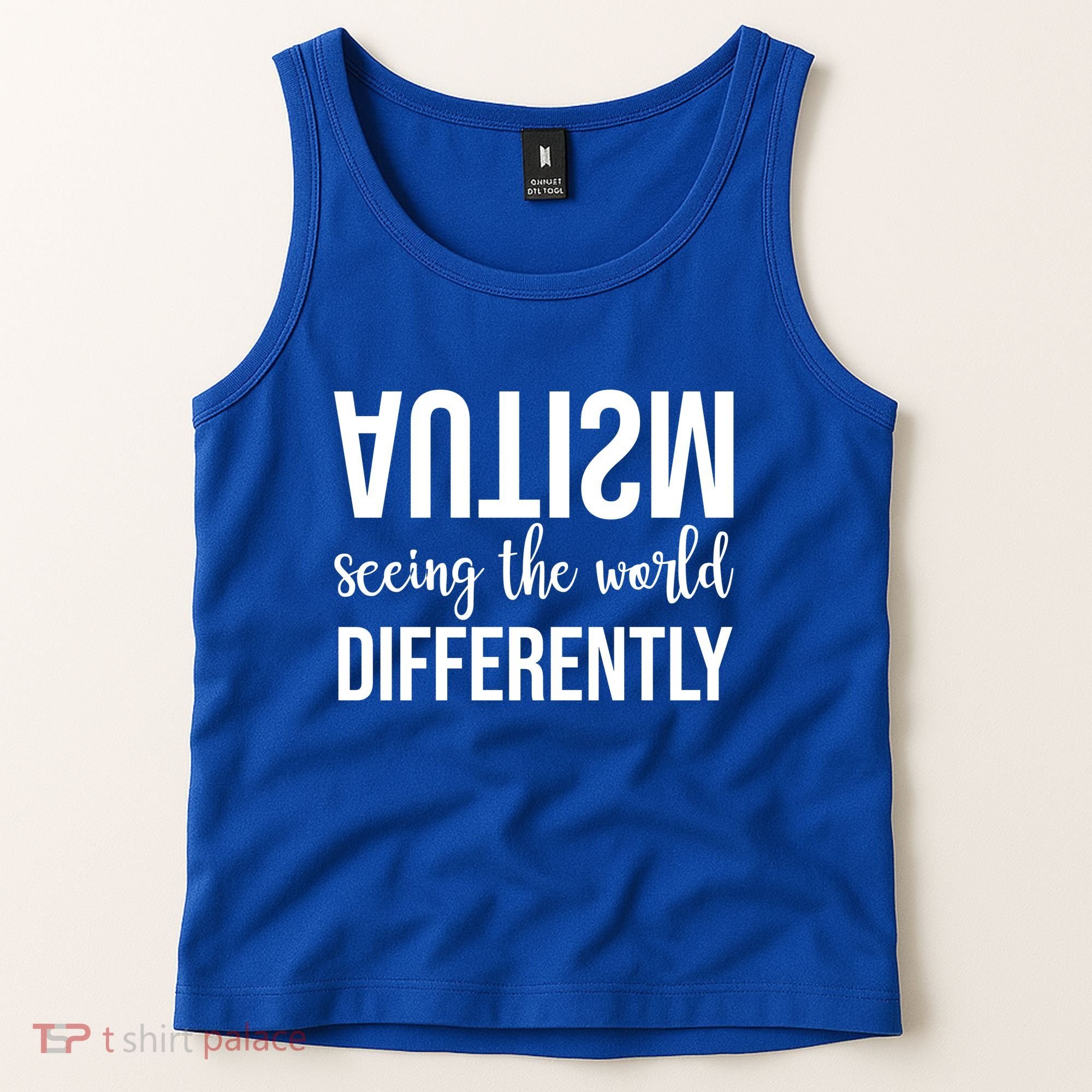 Autism Seeing The World Differently Tank Top