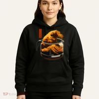 Anime Style: The Great Wave Of Coffee Hoodie thumb 5