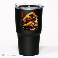 Anime Style: The Great Wave Of Coffee Tumbler thumb 0