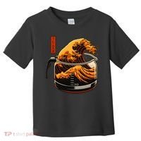 Anime Style: The Great Wave Of Coffee Toddler T-Shirt thumb 0