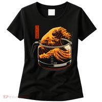 Anime Style: The Great Wave Of Coffee Women's T-Shirt thumb 0