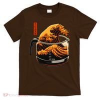 Anime Style: The Great Wave Of Coffee T-Shirt thumb 0