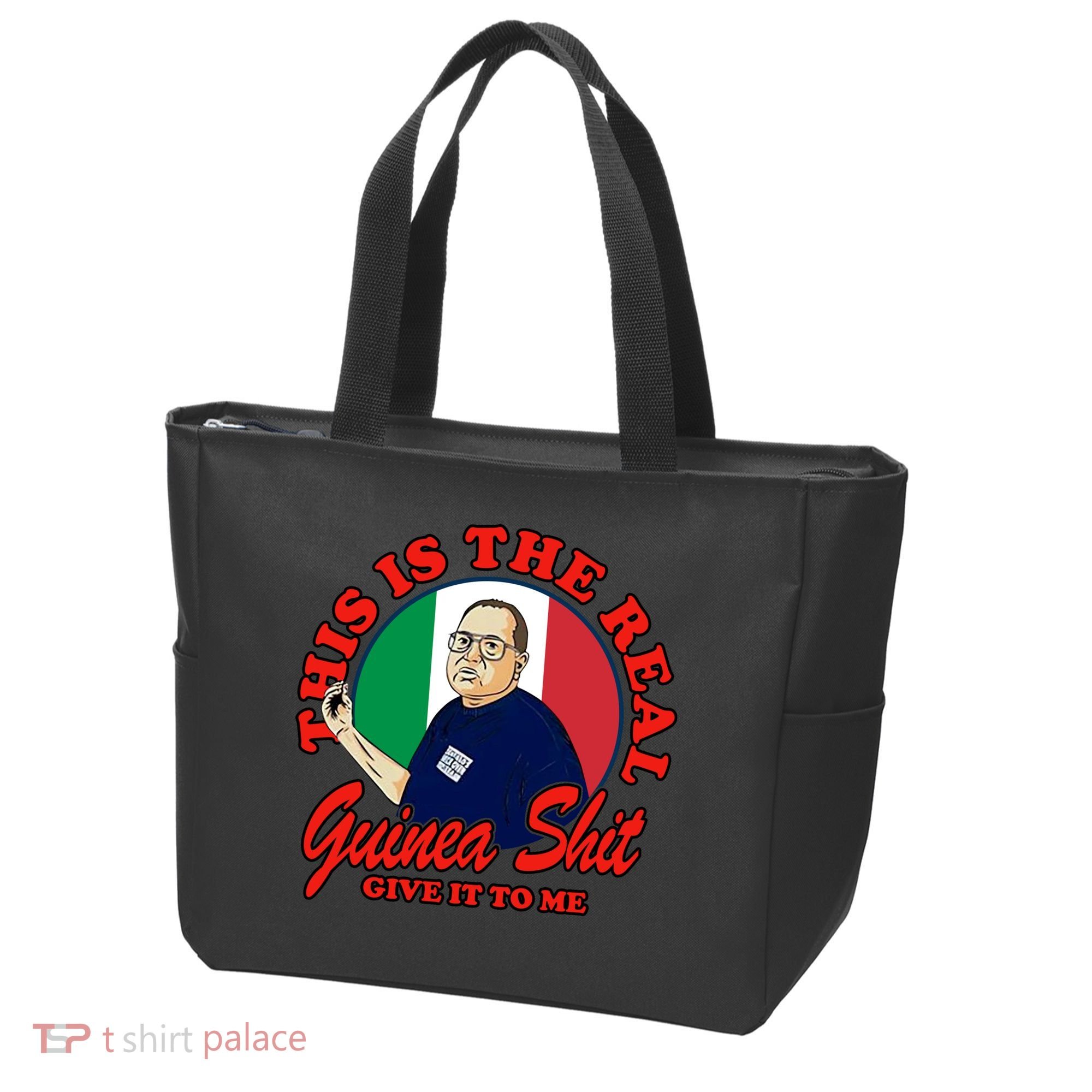 Al Santillo This Is The Real Guinea Shit Give It To Me Tote Bag