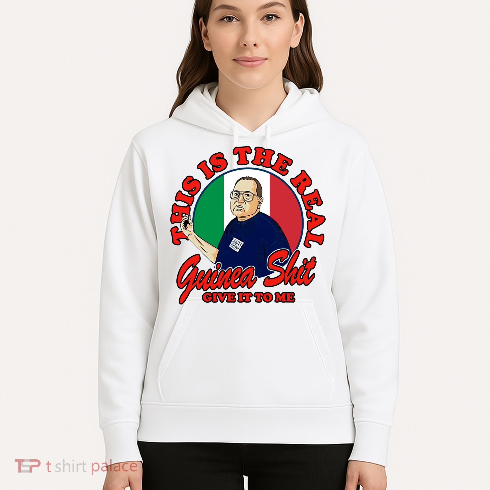 Al Santillo This Is The Real Guinea Shit Give It To Me Hoodie