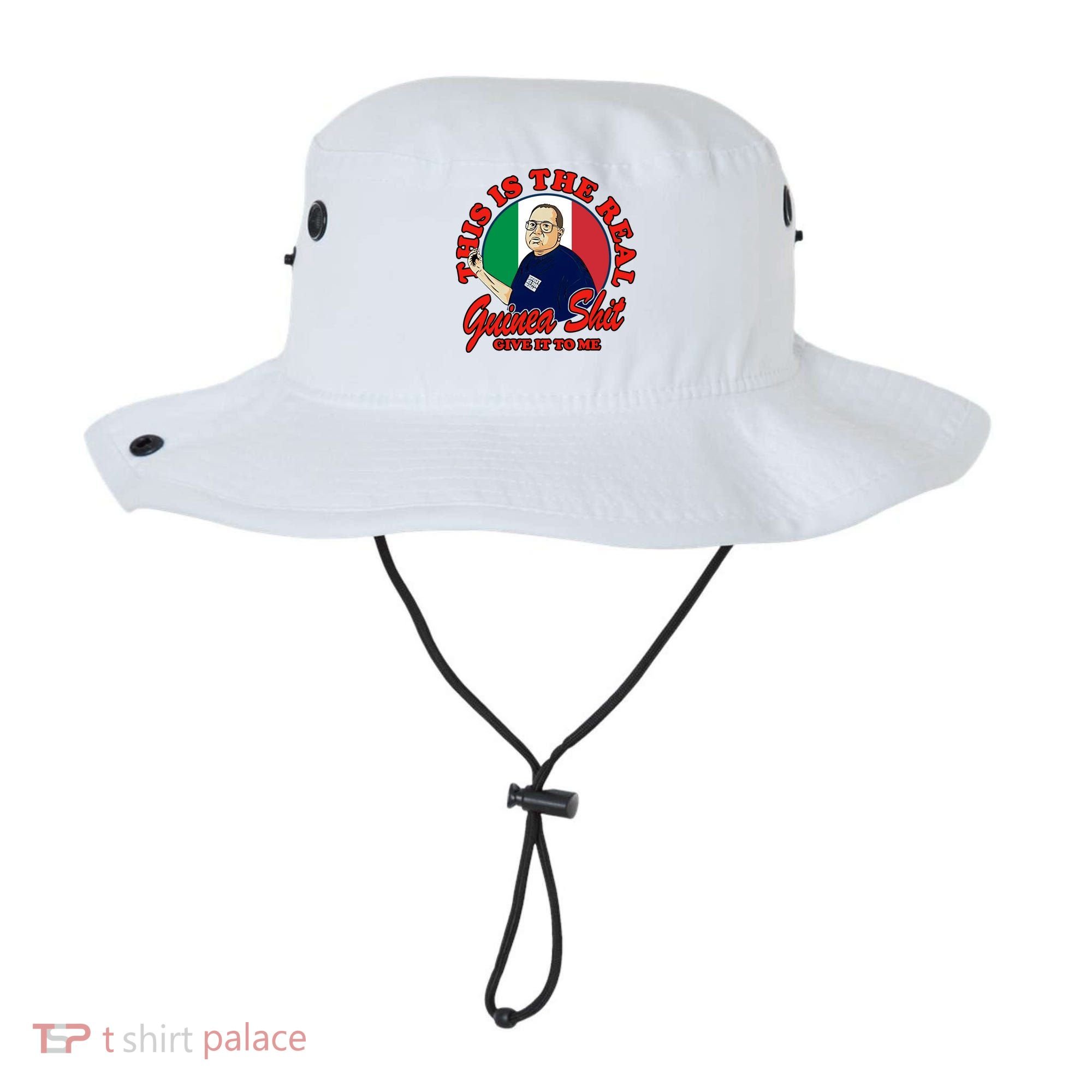 Al Santillo This Is The Real Guinea Shit Give It To Me Bucket Hat