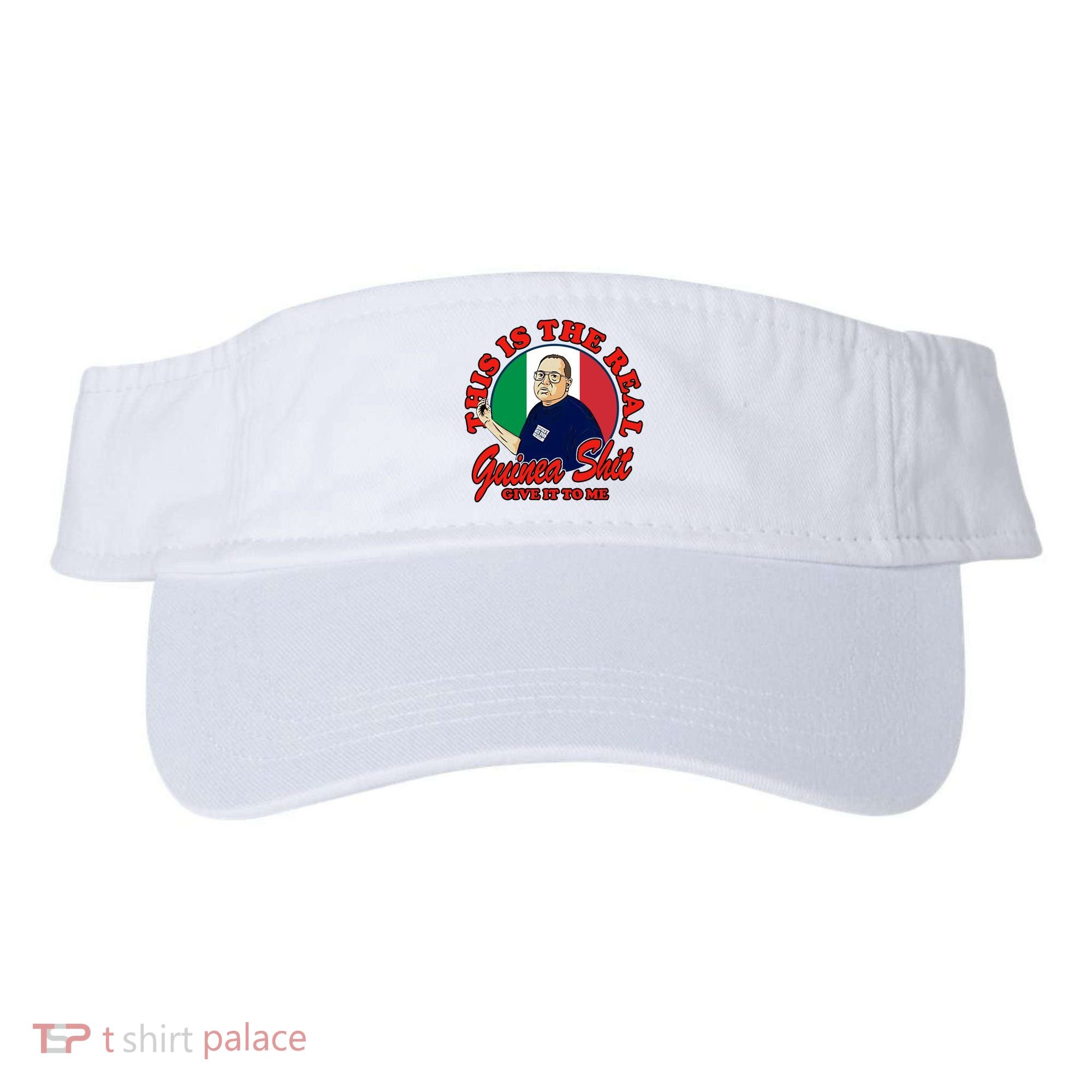 Al Santillo This Is The Real Guinea Shit Give It To Me Visor