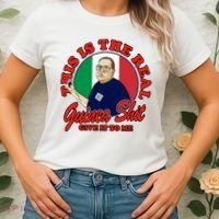 Al Santillo This Is The Real Guinea Shit Give It To Me Women's T-Shirt thumb 2