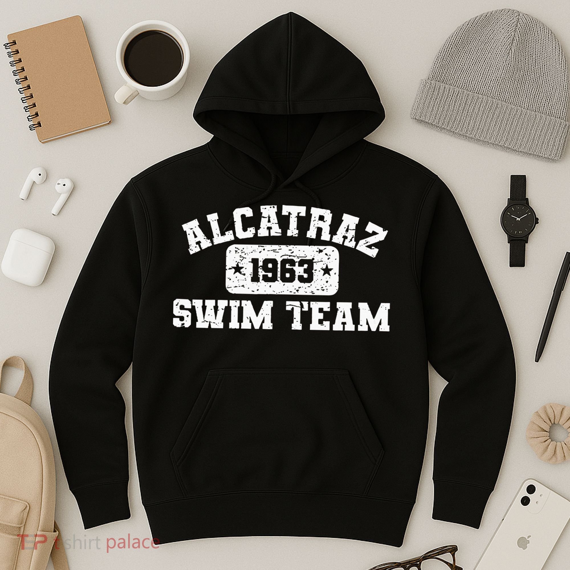Alcatraz Swim Team Hoodie