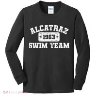 Alcatraz Swim Team Kids Long Sleeve Shirt thumb 0