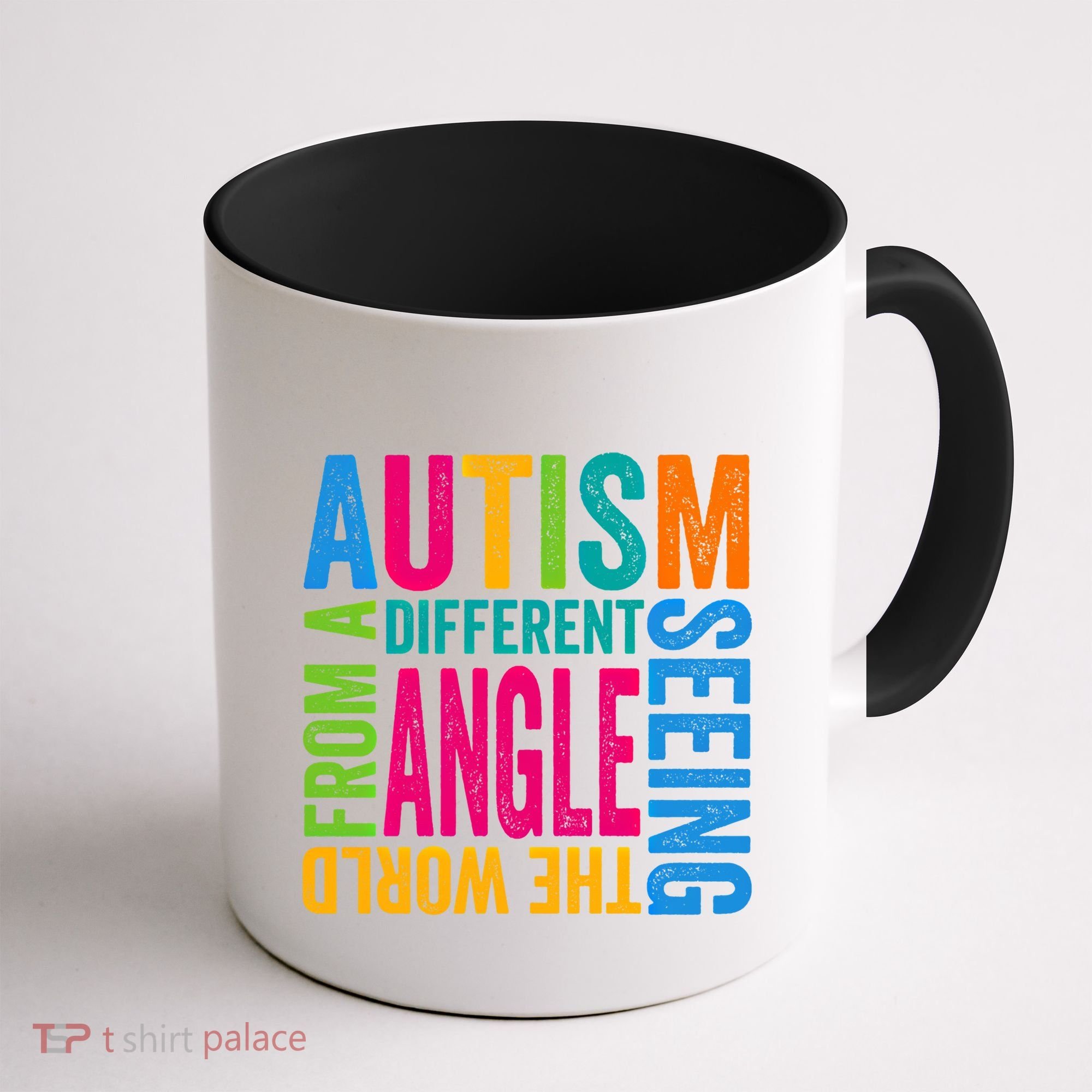 Autism Seeing The World From A Different Angle Autism Gift Coffee Mug