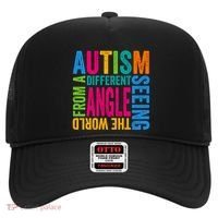 Autism Seeing The World From A Different Angle Autism Gift Hat thumb 0