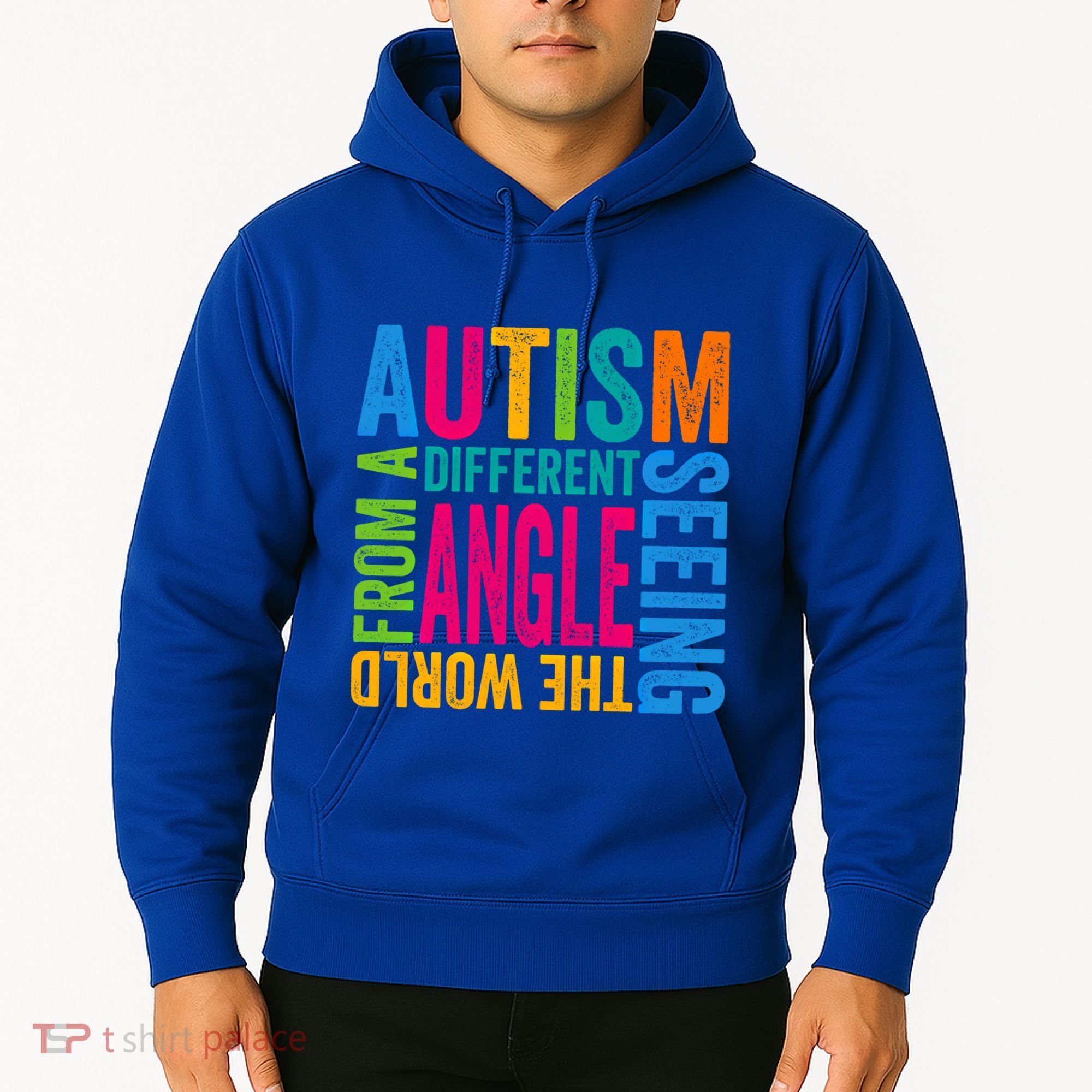Autism Seeing The World From A Different Angle Autism Gift Hoodie