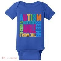 Autism Seeing The World From A Different Angle Autism Gift Baby Bodysuit thumb 0