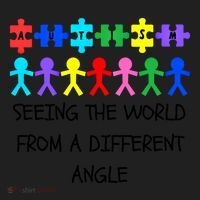 Autism Seeing The World From A Different Angle Awareness2024 Gift Women's Sweatshirt thumb 2