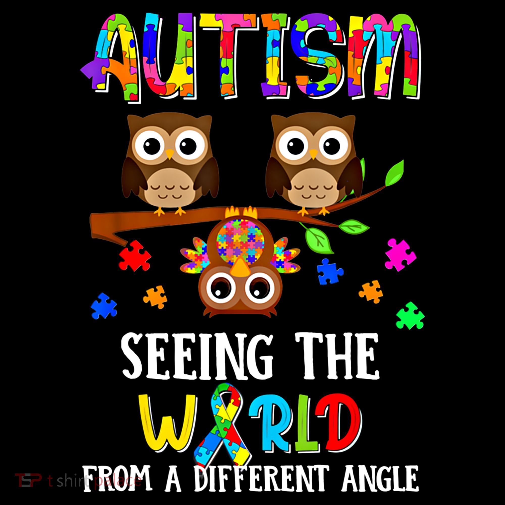 Autism Seeing The World From A Different Angle Gift Coffee Mug