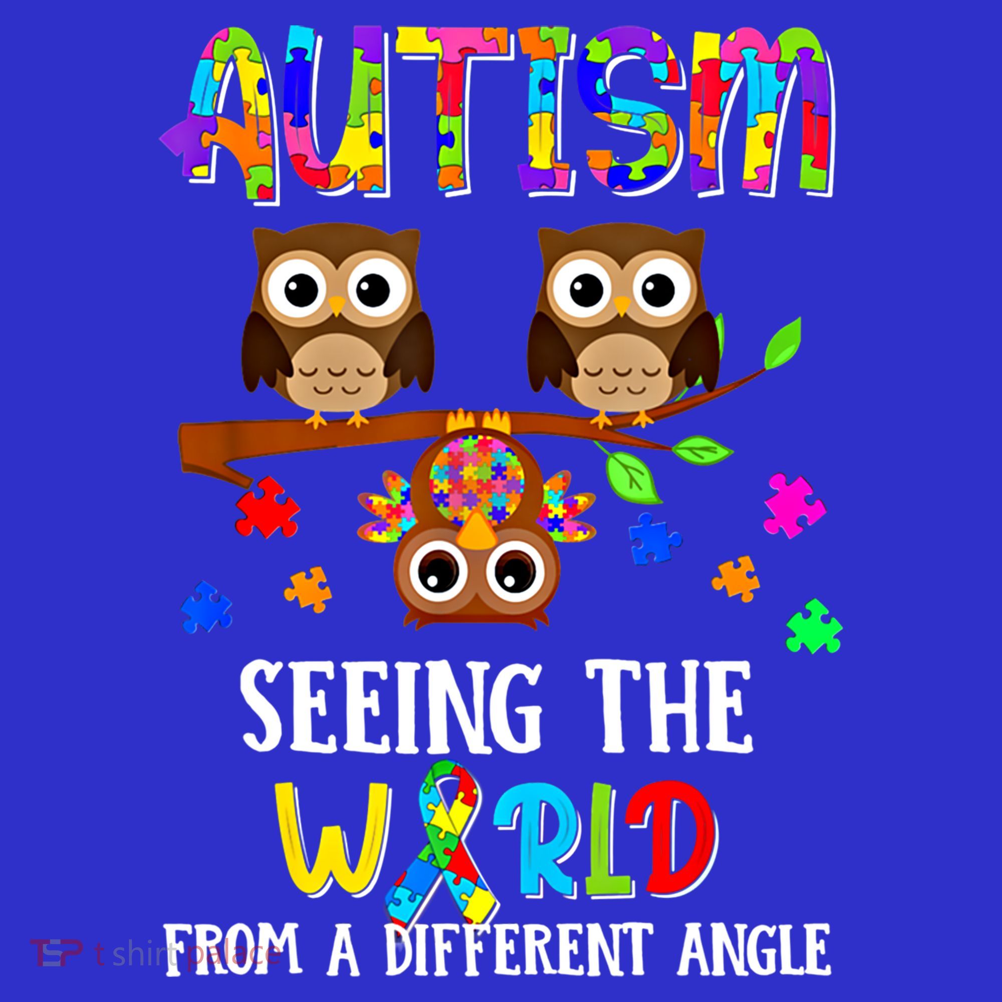 Autism Seeing The World From A Different Angle Gift Coaster