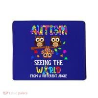Autism Seeing The World From A Different Angle Gift Mousepad thumb 0