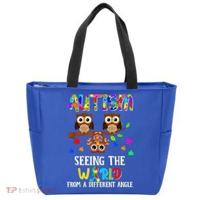 Autism Seeing The World From A Different Angle Gift Tote Bag