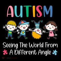 Autism Seeing The World From A Different Angle Gift Doggie Tank thumb 4