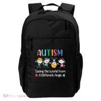 Autism Seeing The World From A Different Angle Gift Backpack thumb 0