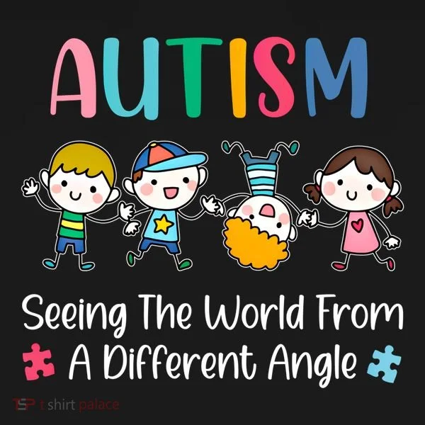 Autism Seeing The World From A Different Angle Gift Bucket Hat