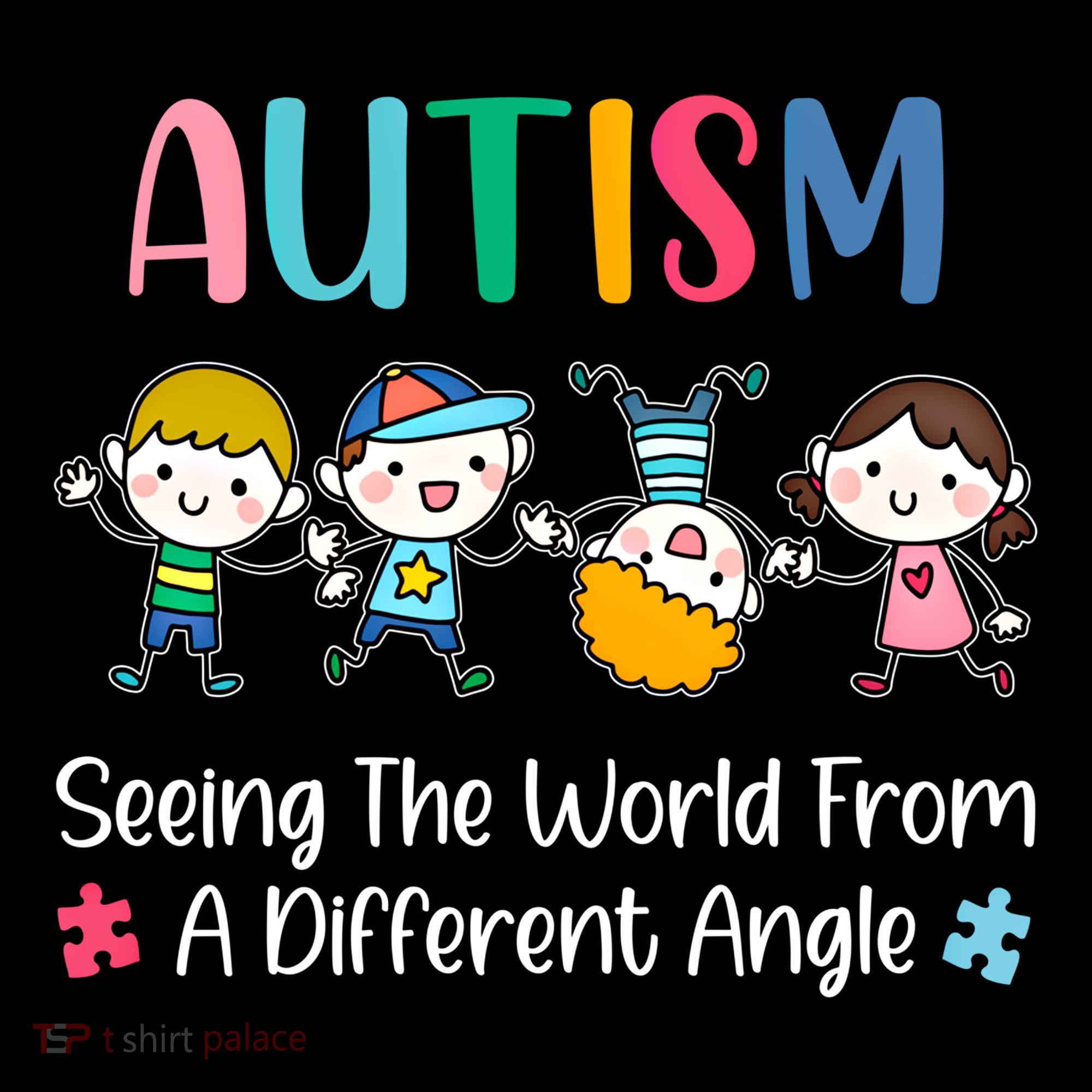 Autism Seeing The World From A Different Angle Gift Ornament