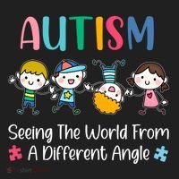 Autism Seeing The World From A Different Angle Gift Hat thumb 2