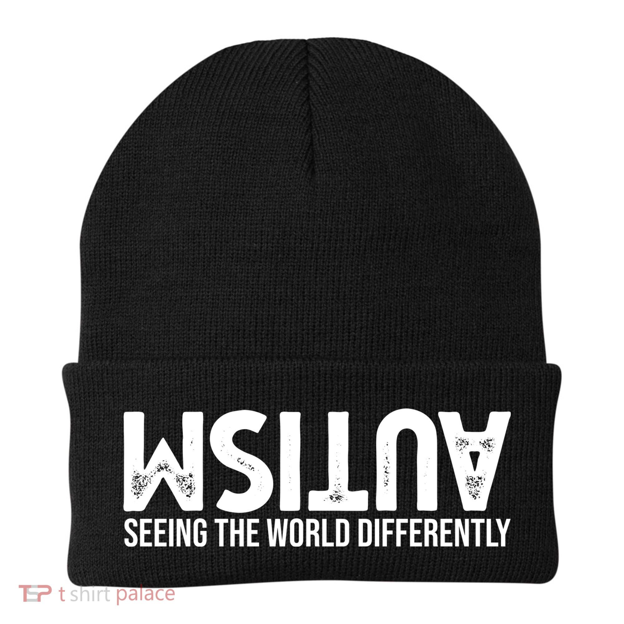 Autism Seeing The World Differently Quote Beanie