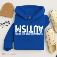 Autism Seeing The World Differently Quote Hoodie thumb 4