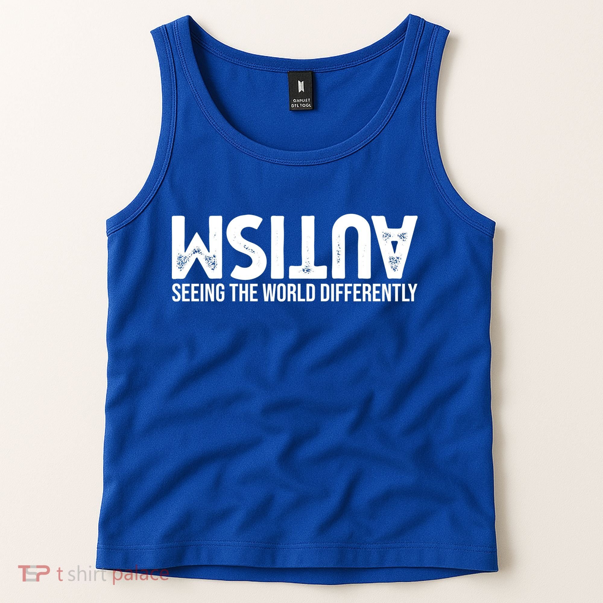 Autism Seeing The World Differently Quote Tank Top