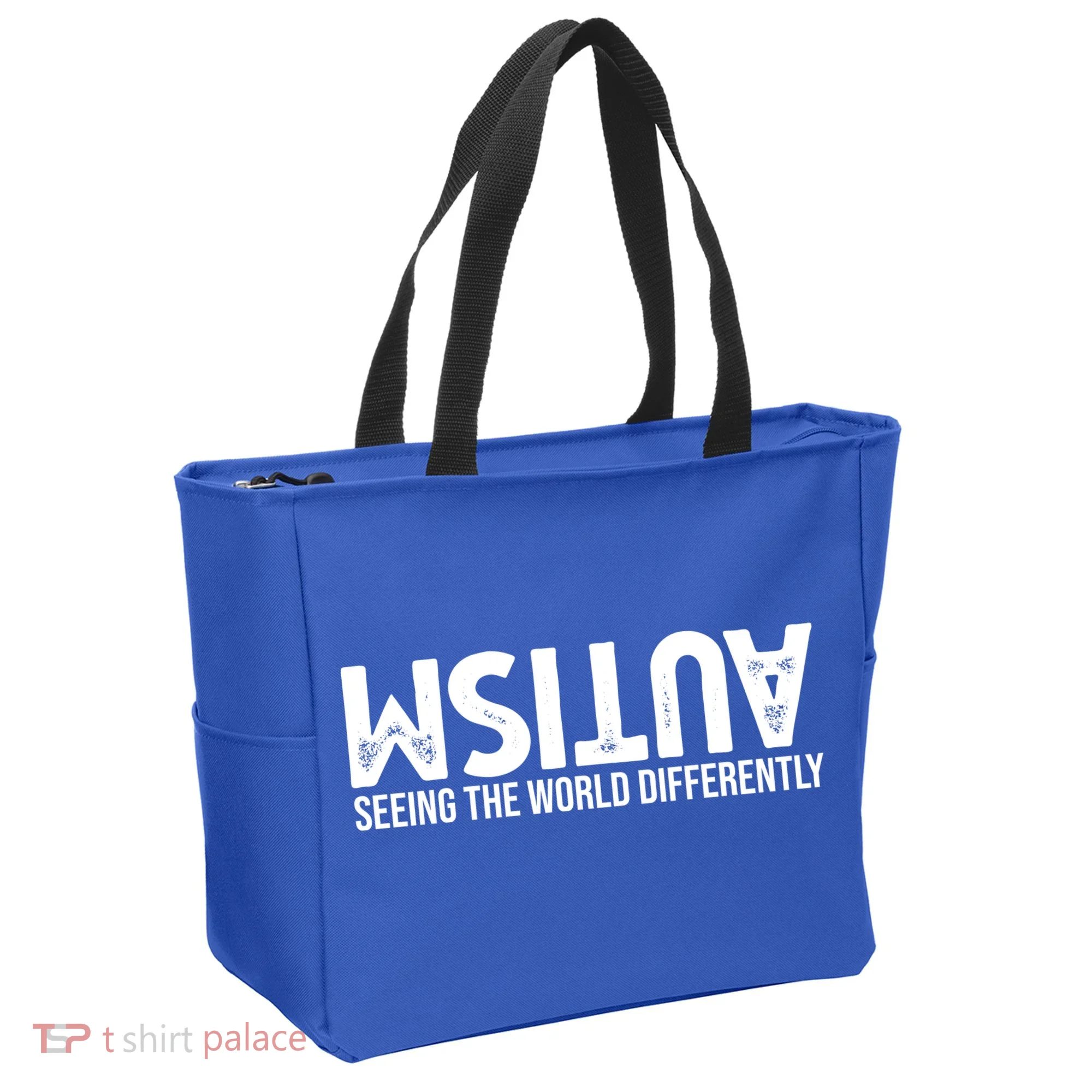 Autism Seeing The World Differently Quote Tote Bag