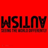 Autism Seeing The World Differently Quote Santa Hat thumb 1