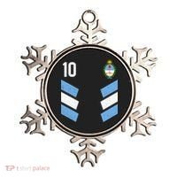 Argentina Soccer Team Jersey 10 Flag Elblem Ornament thumb 0