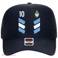 Argentina Soccer Team Jersey 10 Flag Elblem Hat thumb 0