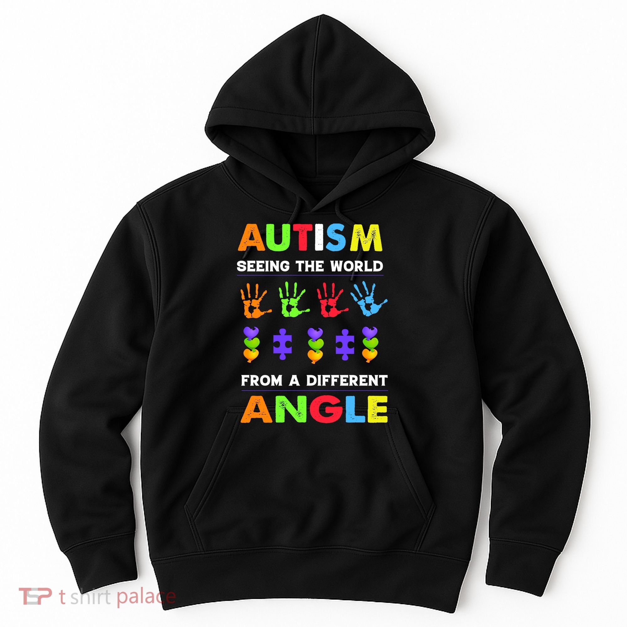 Autism Seeing The World From A Different Angle Hoodie