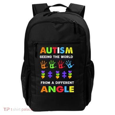 Autism Seeing The World From A Different Angle Backpack