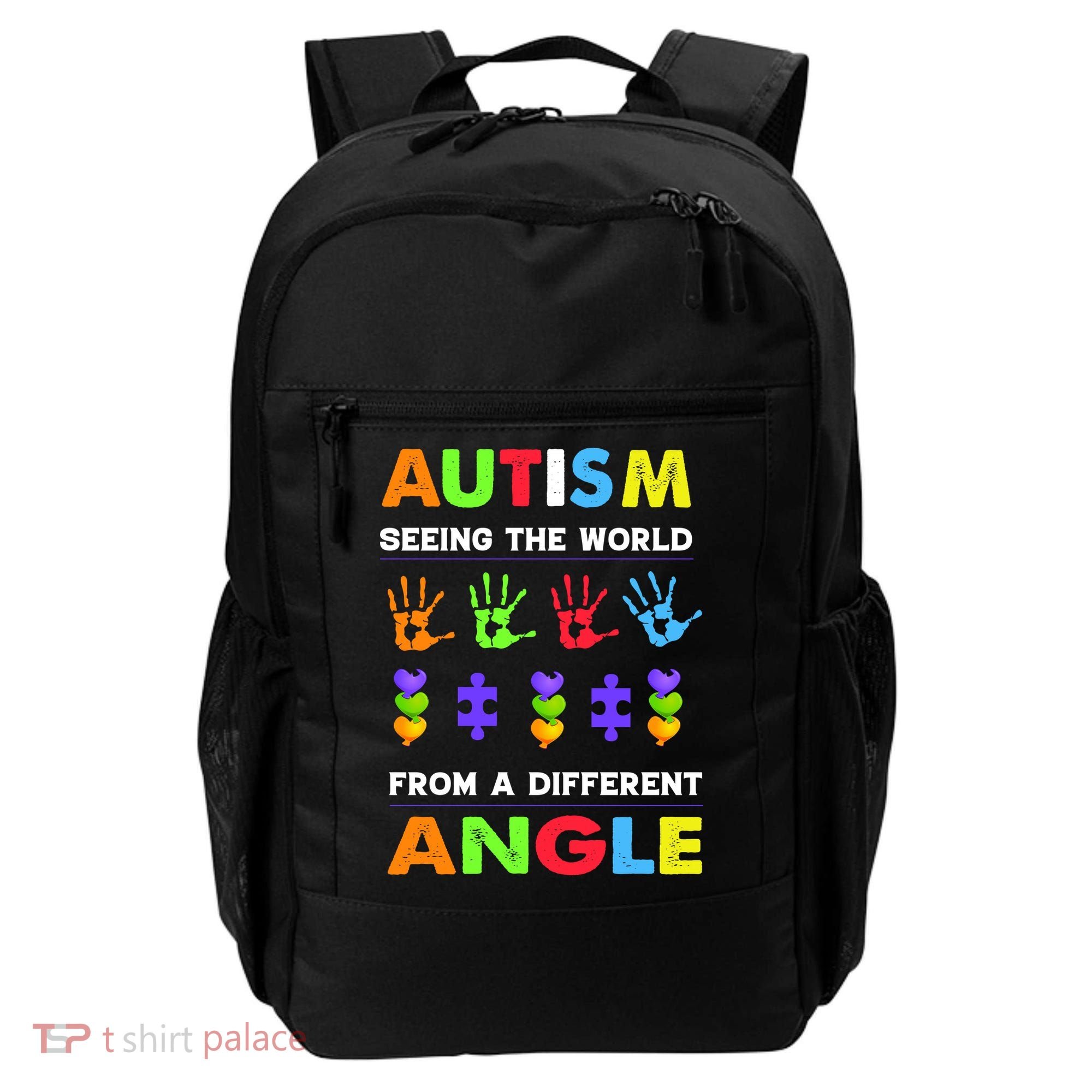 Autism Seeing The World From A Different Angle Backpack
