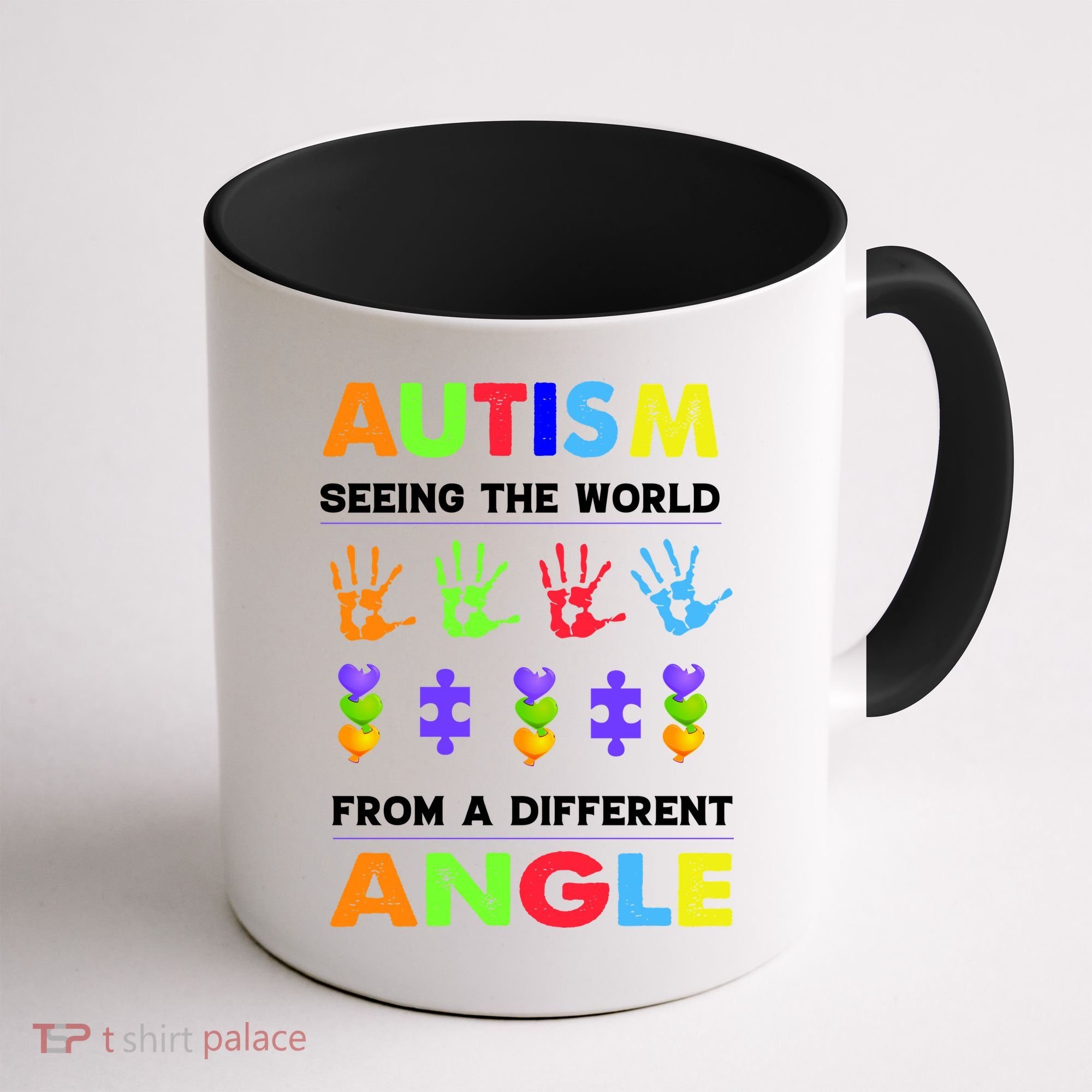 Autism Seeing The World From A Different Angle Coffee Mug