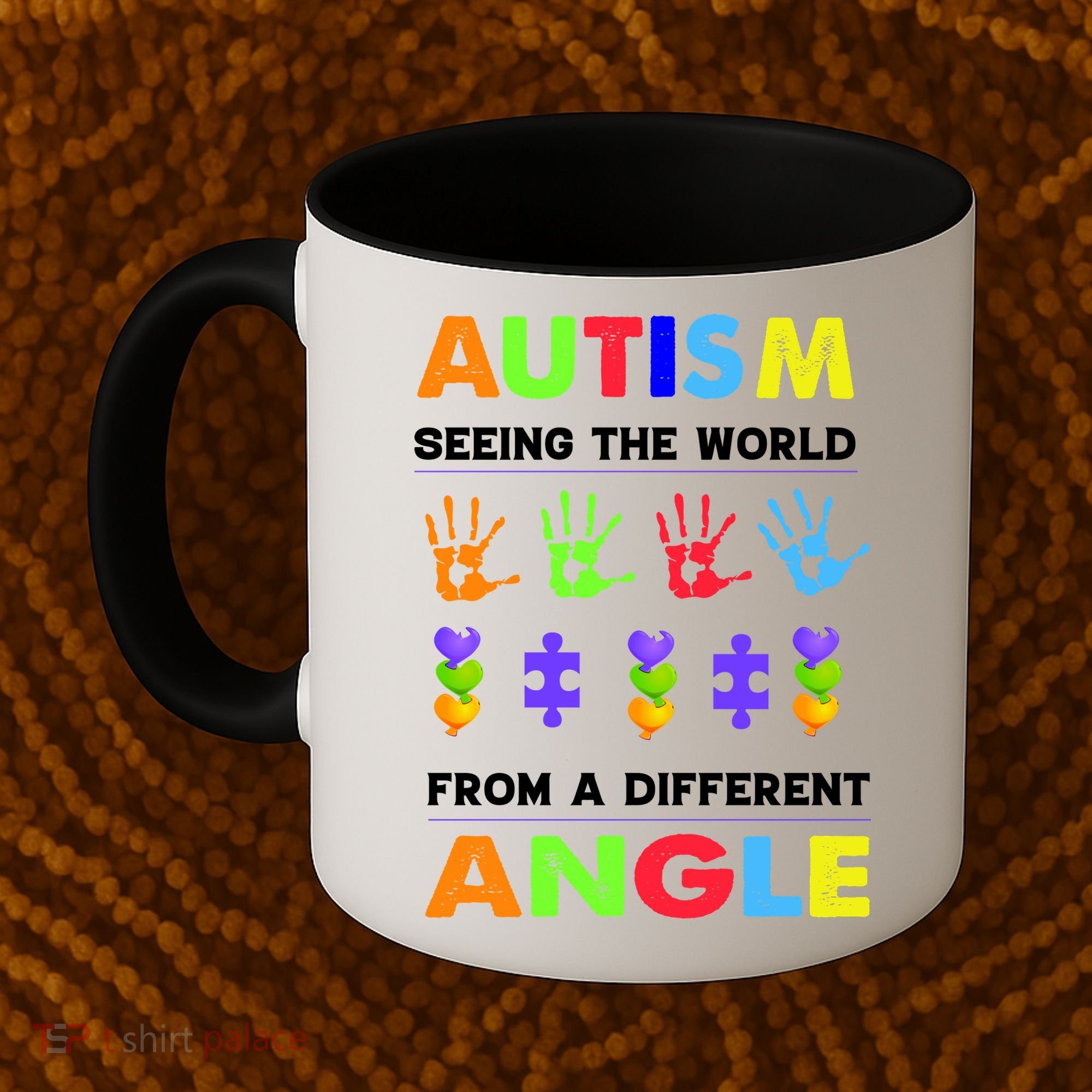 Autism Seeing The World From A Different Angle Coffee Mug