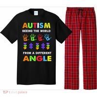 Autism Seeing The World From A Different Angle Pajama Set thumb 0