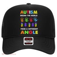 Autism Seeing The World From A Different Angle Hat thumb 0