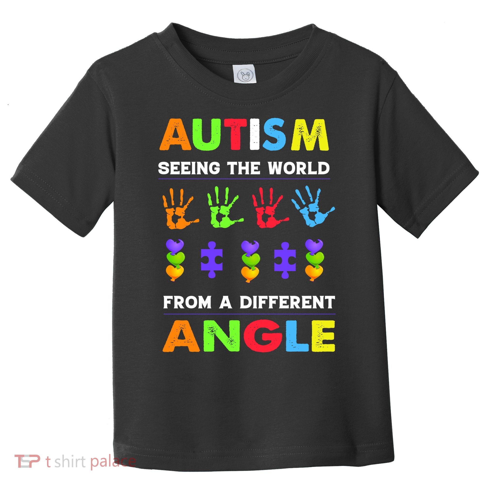 Autism Seeing The World From A Different Angle Toddler T-Shirt