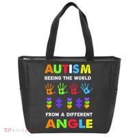 Autism Seeing The World From A Different Angle Tote Bag thumb 0