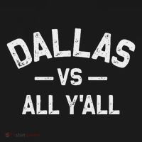 All Sports Trendy Gifts Dallas Vs All YAll Mousepad thumb 1