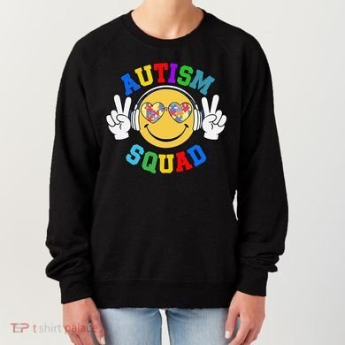 Autism Squad Team Support Inclusion And Awareness Women's Sweatshirt