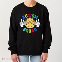 Autism Squad Team Support Inclusion And Awareness Women's Sweatshirt thumb 0
